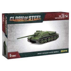 Clash of Steel: Tabletop Tank Battles - Soviet SU-100 Tank-Killer Battery